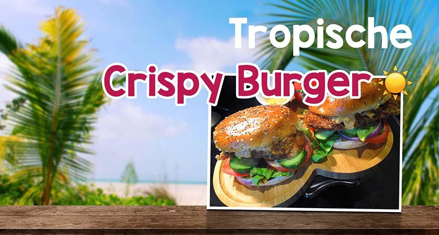 Maak hem zelf: Crispy Chicken Burger op zijn Surinaams