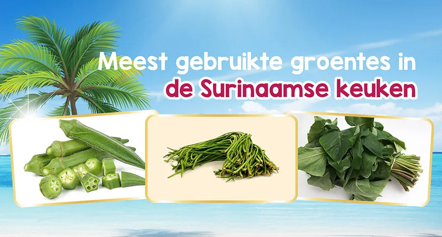 Welke Surinaamse groentes zijn er?