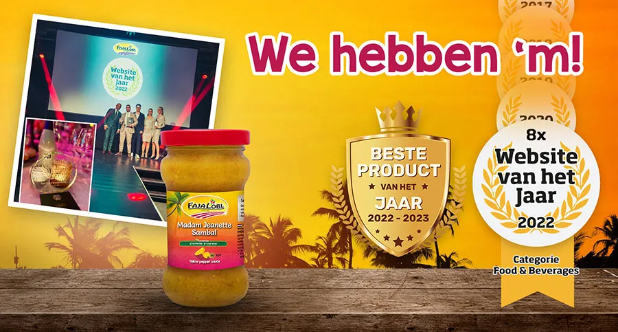 Beste Website & Beste product v/h Jaar!