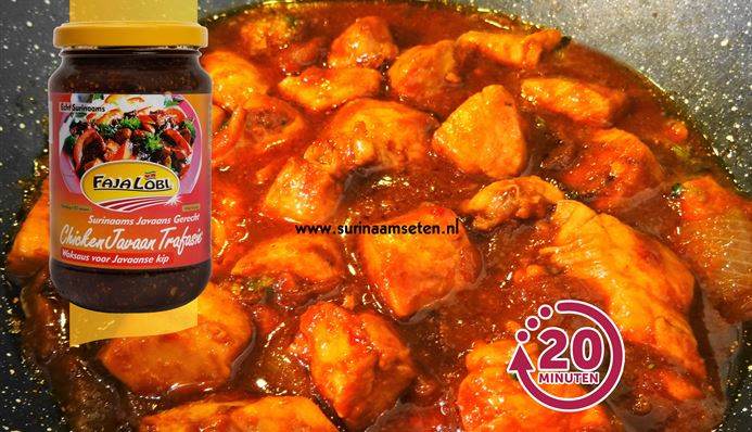 Voorbeeld van recept met FAJA LOBI Chicken Javaan Trafasie 360 ml