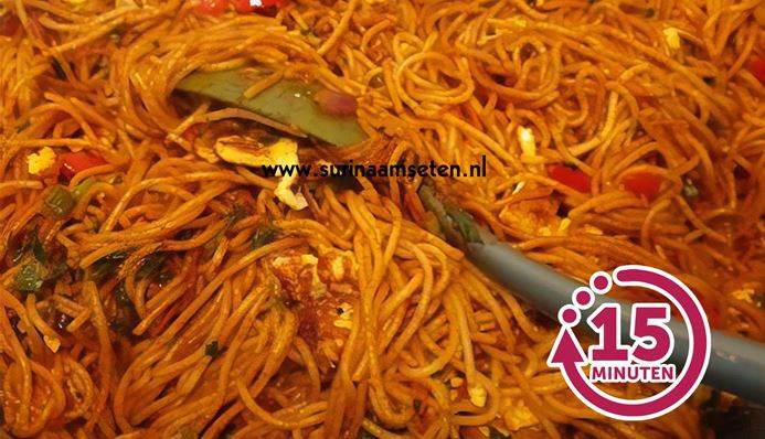 Afbeelding van recept met Sandhia's  Spaghetti de luxe
