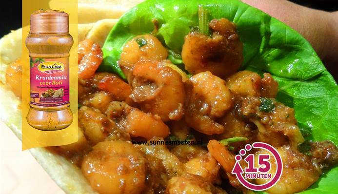 Afbeelding van recept met Aziatische curry met gamba’s